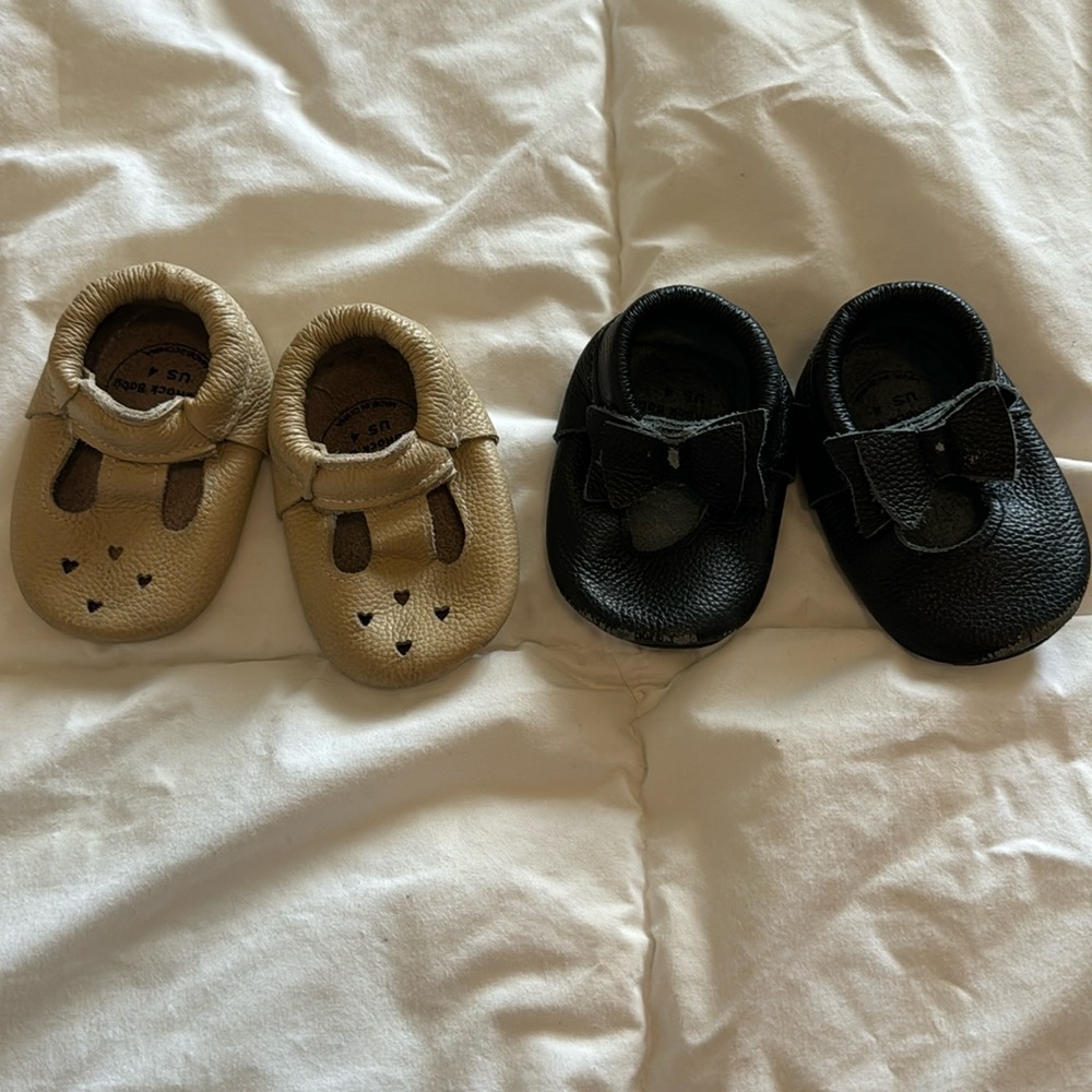 Lot of Bird Rock Baby moccasins